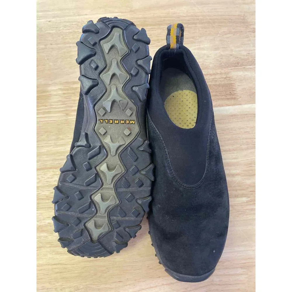 Merrell suede slip